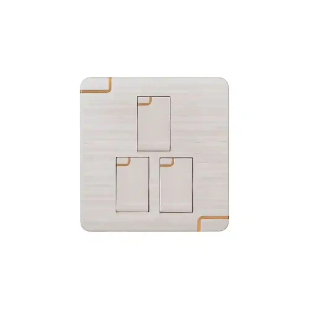 3 Gang 1 Way Switch (Walton Gang Switch)
