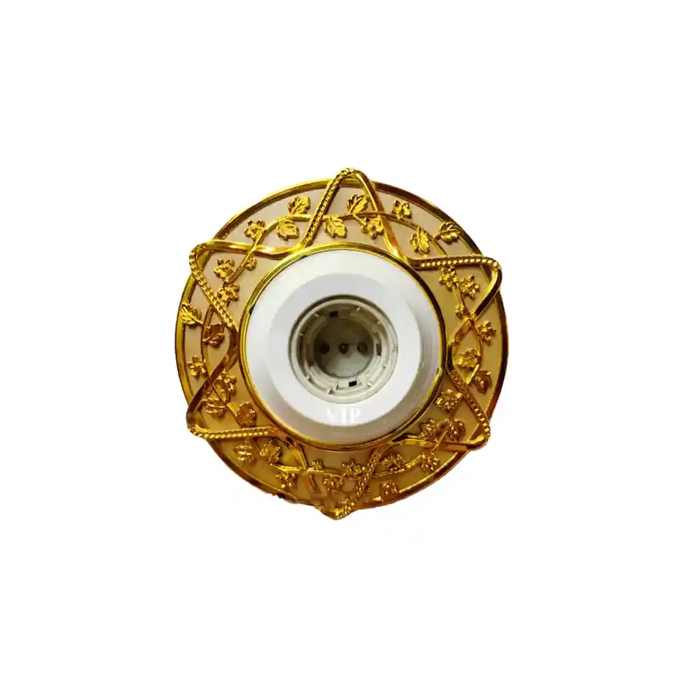 Luxurious Golden Batten Holder